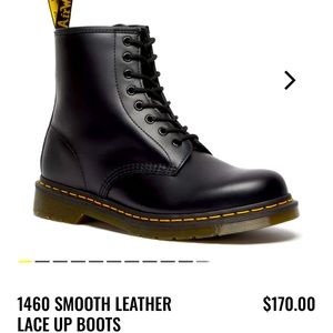 Mens Dr. Martens 1460 smooth size 9 brand new condition!